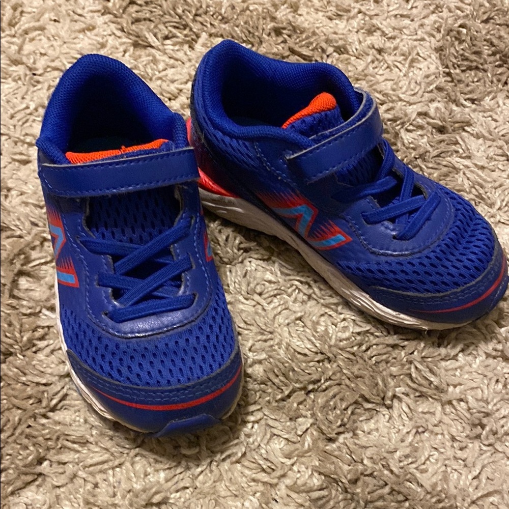 Kids Blue Athletic Shoes